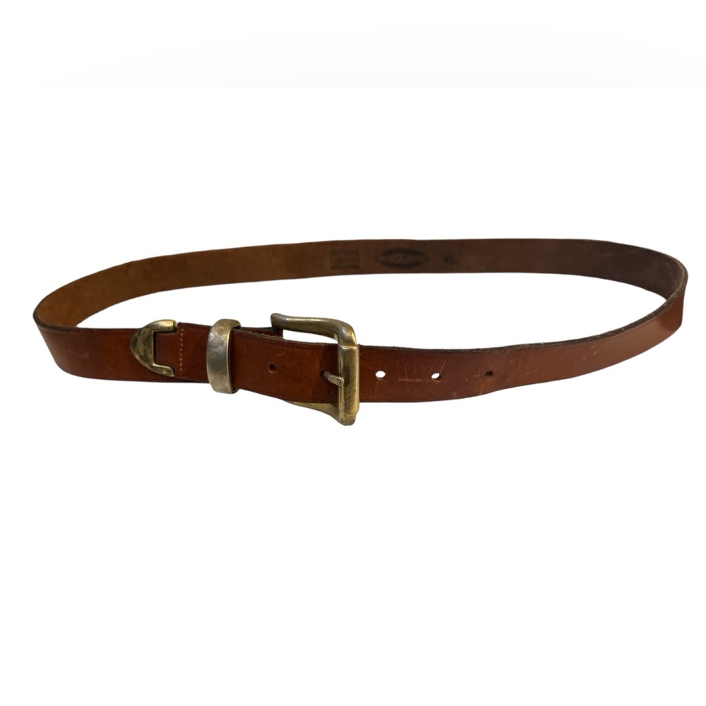 betsy johnson brown distressed belt